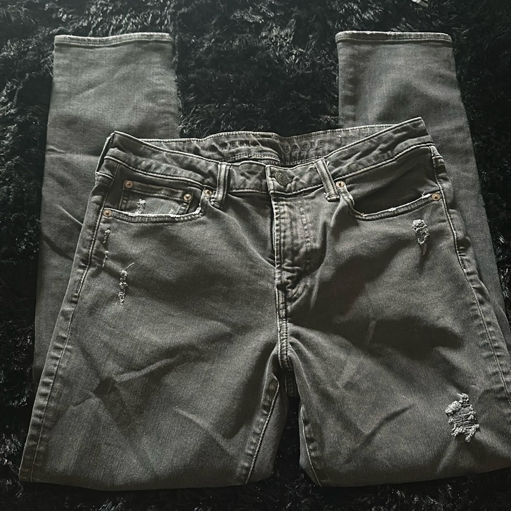 Charcoal American Eagle Jeans